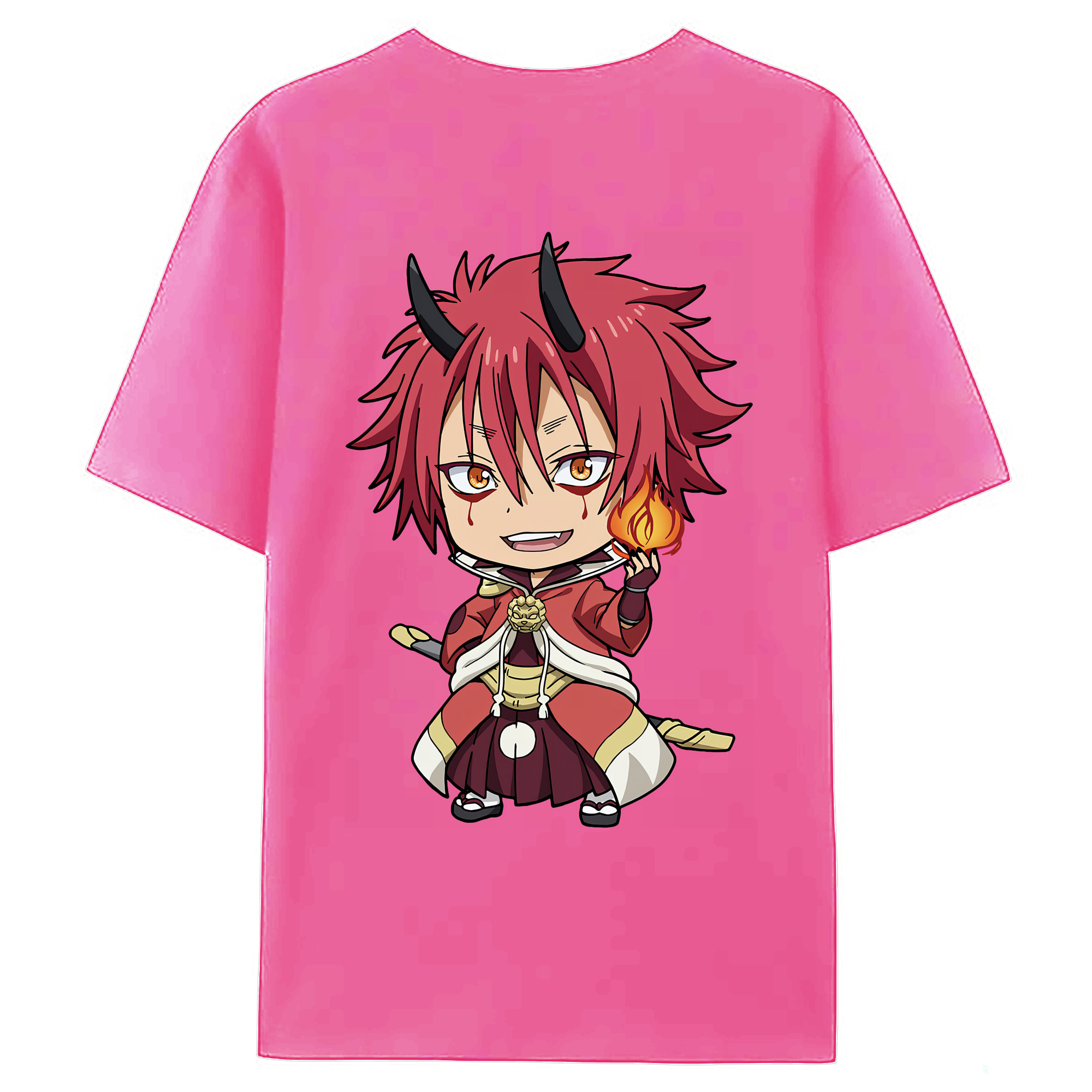 （画像用） 転スラ Regarding Reincarnated to Slime レディース半袖Tシャツ(バックプリント)